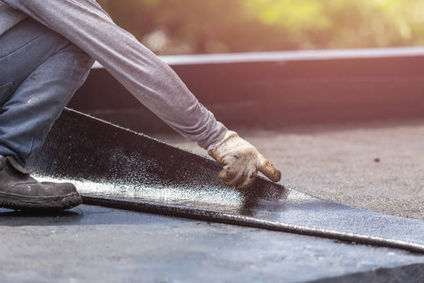 Professional Crawl Space Encapsulation technician working in Manitowoc, WI